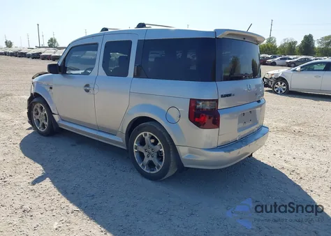 2007 Honda Element Sc from USA, damaged, VIN 5J6YH18967L006554